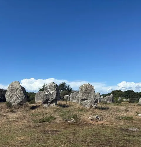 Carnac megalithic stones alignments Brittany France UNESCO