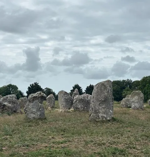 Carnac stone rows megalithic monuments Brittany France