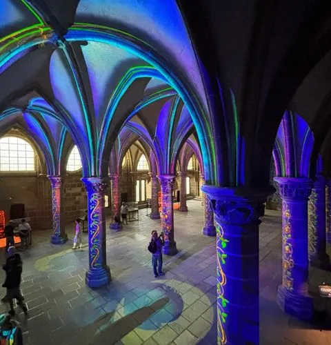 Mont Saint-Michel at sunset