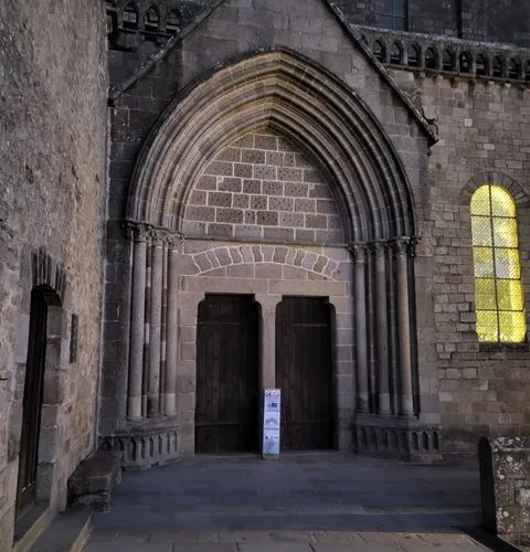 Abbey church Mont Saint-Michel
